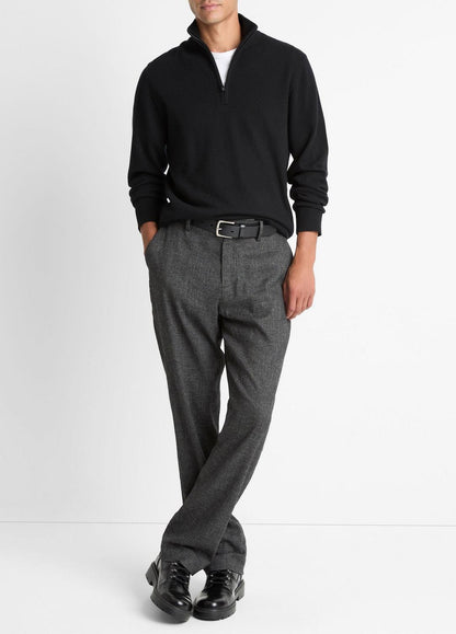VINCE Great Value - Cashmere Quarter-Zip Sweater in Quarter Zip