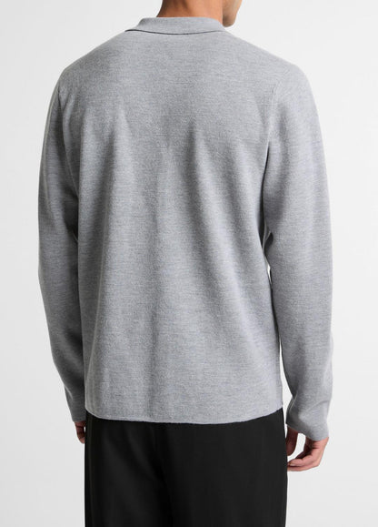 VINCE Popular - Italian Merino Wool Milano Polo Sweater in Sweaters