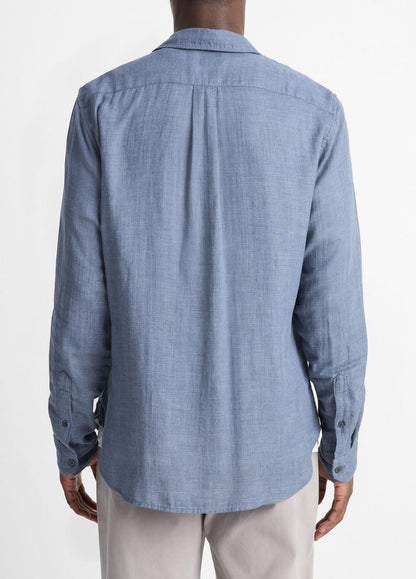 VINCE Sale - Double Face Long Sleeve in Long Sleeve