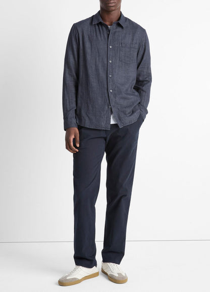 VINCE Trending - Double Face Long Sleeve in Long Sleeve