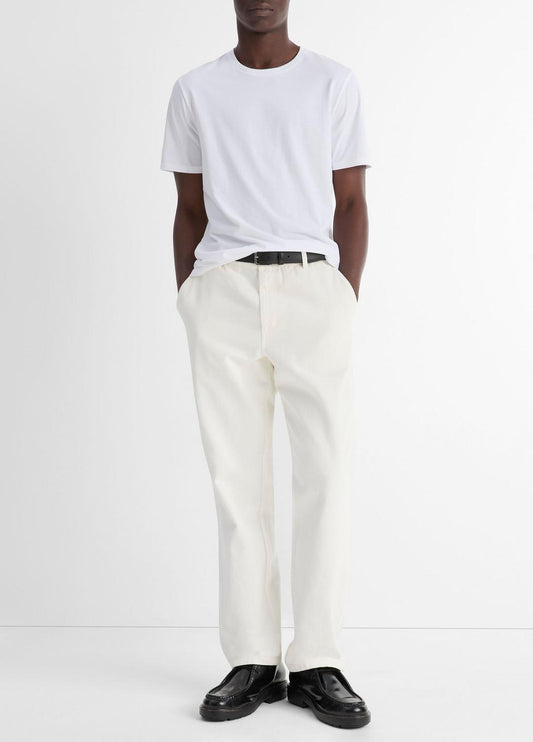 VINCE Quality - Pima Cotton Crew Neck T-Shirt in Short Sleeve