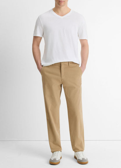 VINCE Smart Buy - Pima Cotton V-Neck T-Shirt in Short Sleeve