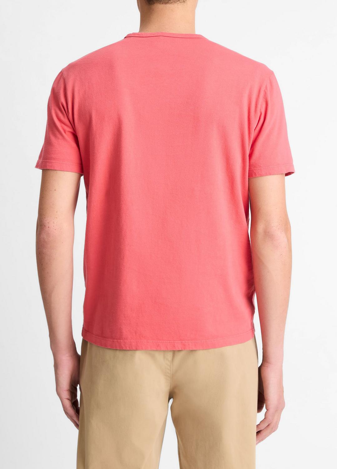 VINCE Trending - Garment Dye Cotton T-Shirt in Short Sleeve