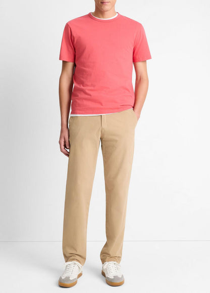 VINCE Trending - Garment Dye Cotton T-Shirt in Short Sleeve