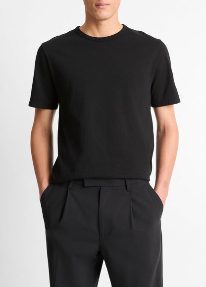 VINCE Popular - Garment Dye Cotton T-Shirt in Short Sleeve