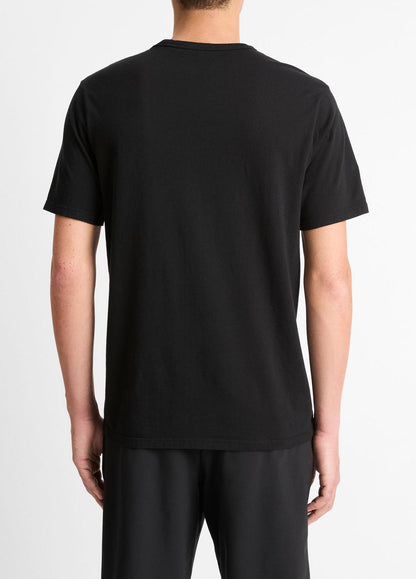 VINCE Popular - Garment Dye Cotton T-Shirt in Short Sleeve
