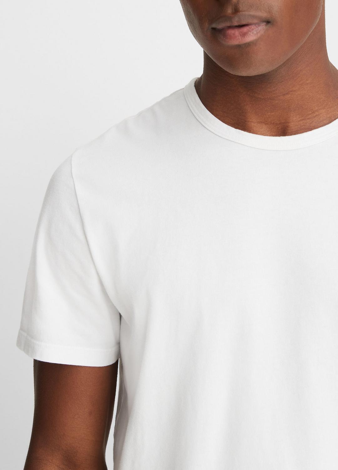VINCE Great Value - Garment Dye Cotton T-Shirt in Short Sleeve