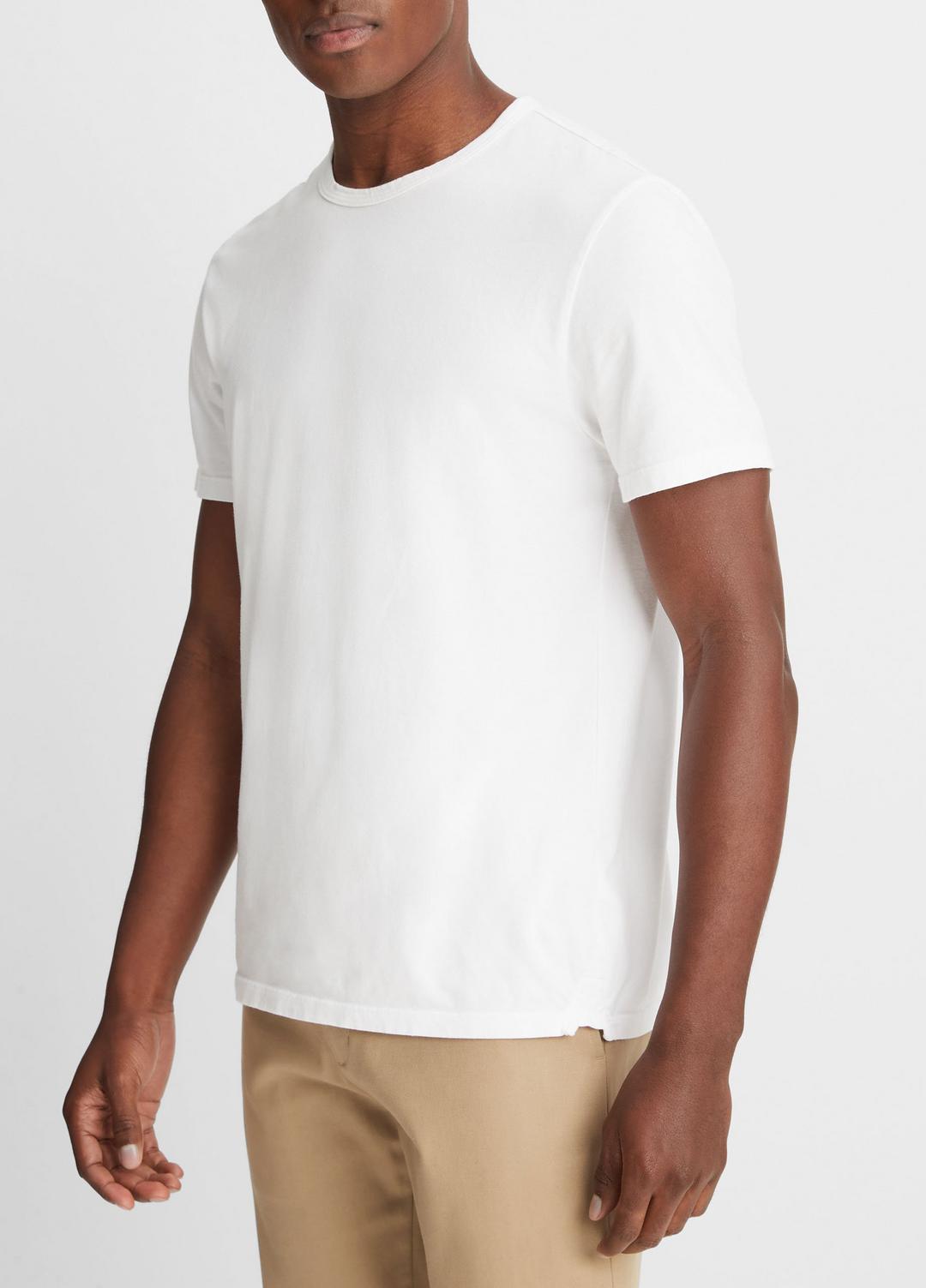 VINCE Great Value - Garment Dye Cotton T-Shirt in Short Sleeve