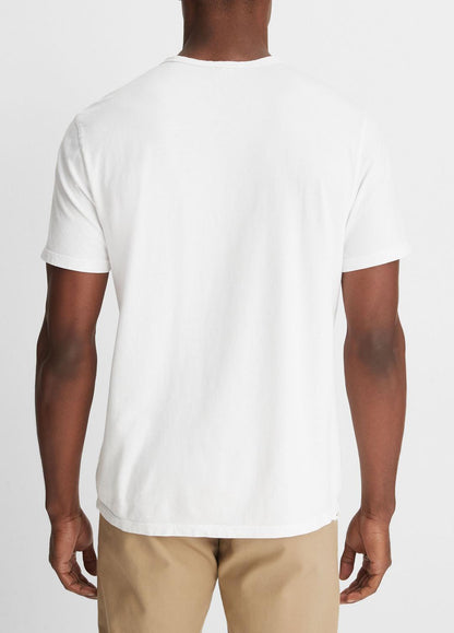 VINCE Great Value - Garment Dye Cotton T-Shirt in Short Sleeve