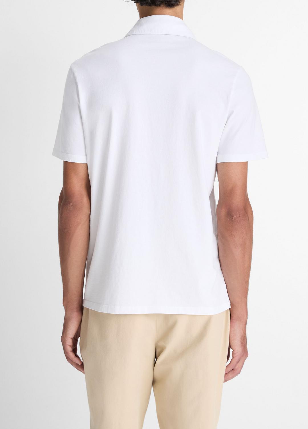 VINCE Hot Sale - Garment Dye Cotton Polo Shirt in Henleys & Polos