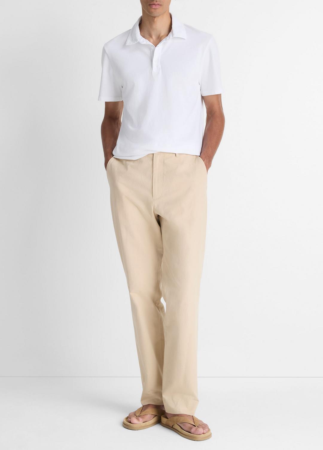 VINCE Hot Sale - Garment Dye Cotton Polo Shirt in Henleys & Polos