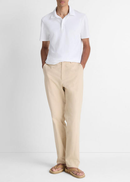VINCE Hot Sale - Garment Dye Cotton Polo Shirt in Henleys & Polos