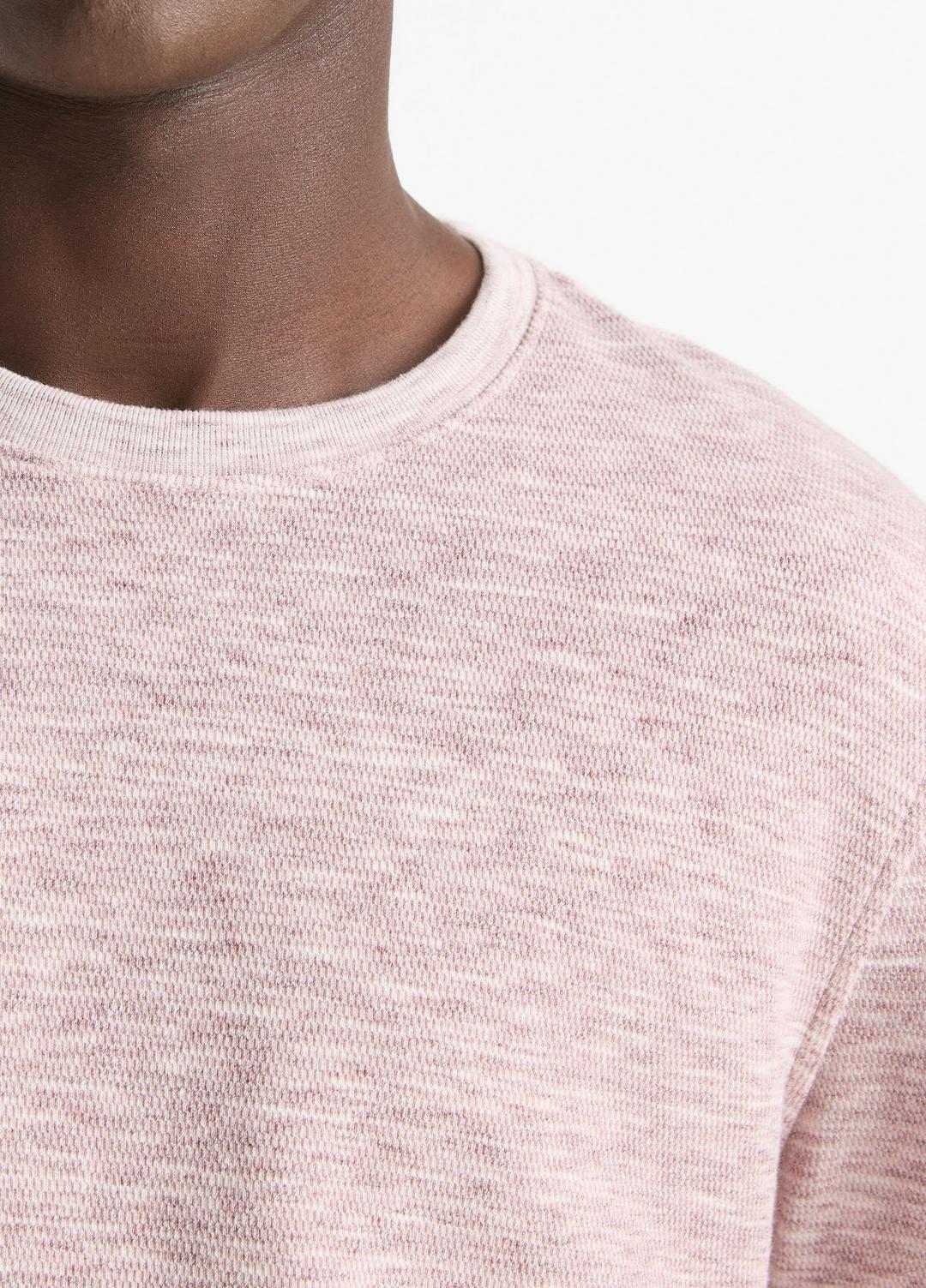 VINCE Best Seller - Space-Dye Cotton-Blend Long-Sleeve T-Shirt in Long Sleeve