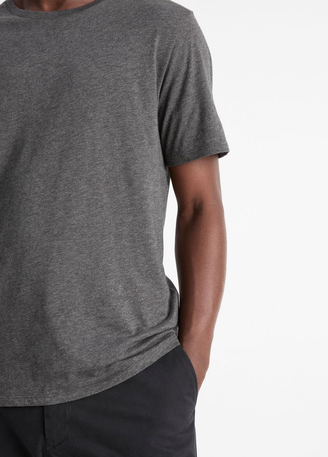 VINCE Special Offer - Pima Cotton Crew Neck T-Shirt in Short Sleeve