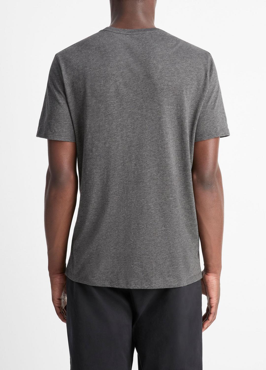 VINCE Special Offer - Pima Cotton Crew Neck T-Shirt in Short Sleeve