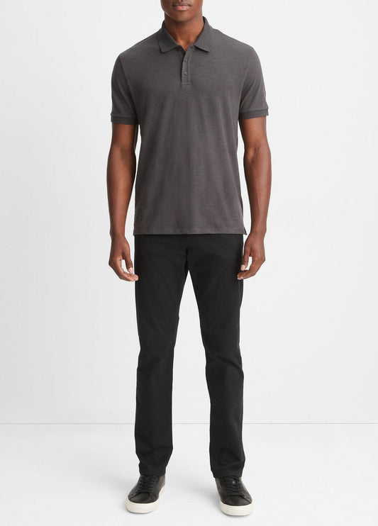 VINCE Sale - Classic Slub Polo Shirt in Henleys & Polos