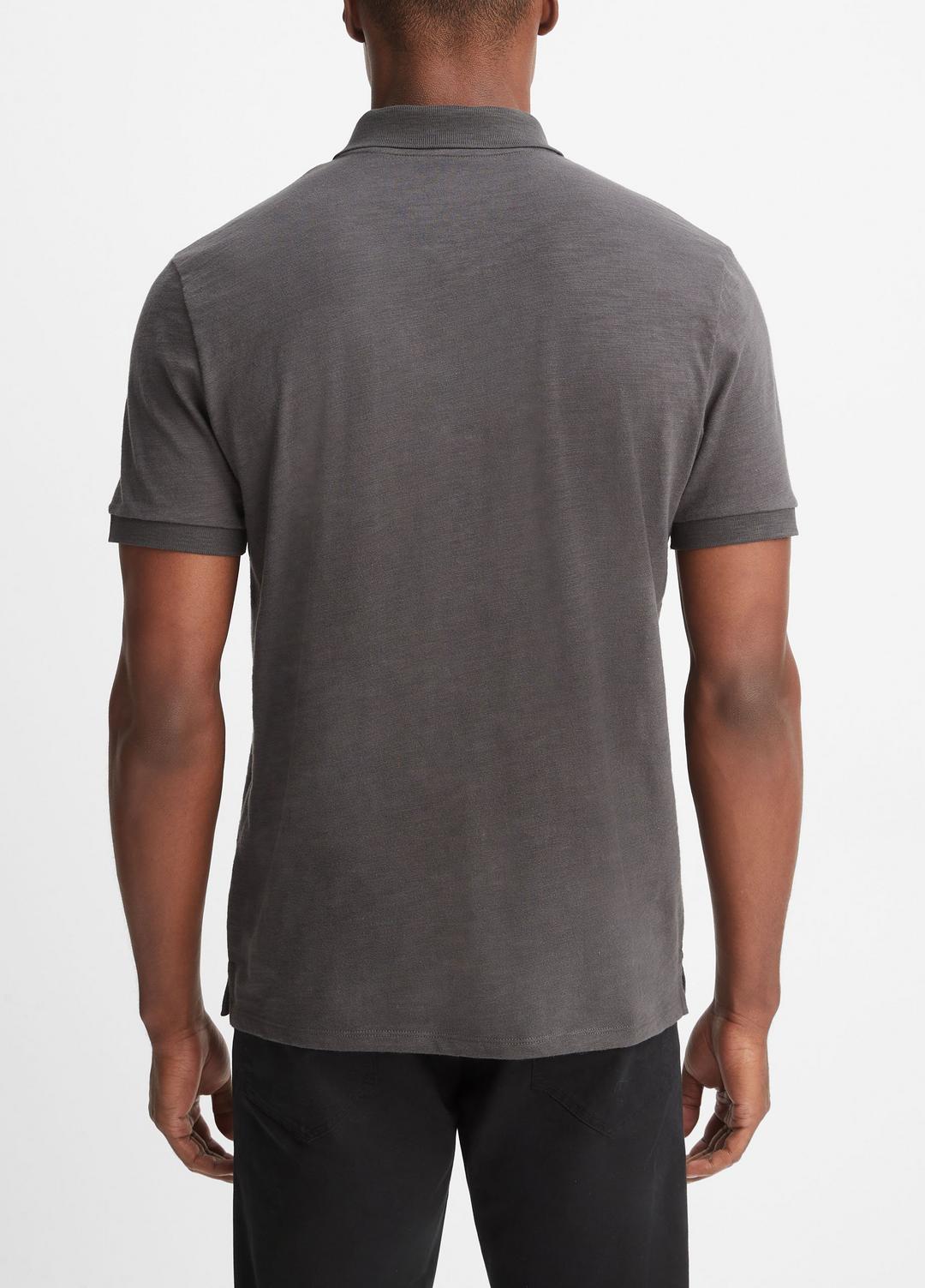 VINCE Sale - Classic Slub Polo Shirt in Henleys & Polos