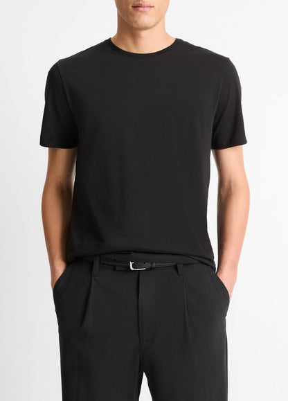 VINCE New - Pima Cotton Crew Neck T-Shirt in Short Sleeve