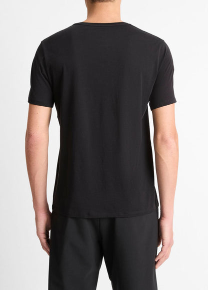 VINCE New - Pima Cotton Crew Neck T-Shirt in Short Sleeve
