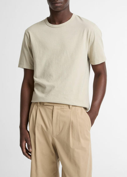 VINCE Smart Buy - Garment Dye Cotton T-Shirt in Short Sleeve