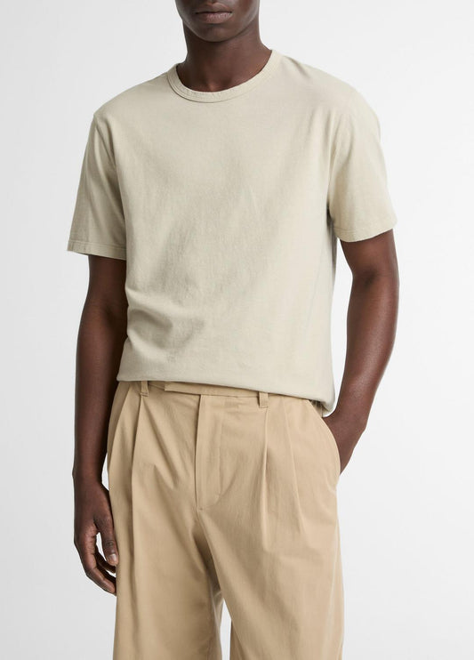 VINCE Smart Buy - Garment Dye Cotton T-Shirt in Short Sleeve