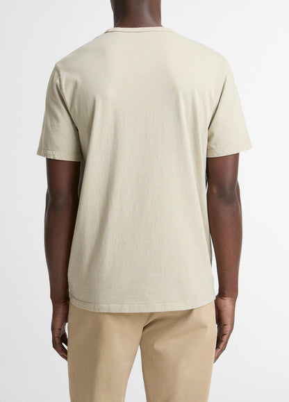 VINCE Smart Buy - Garment Dye Cotton T-Shirt in Short Sleeve