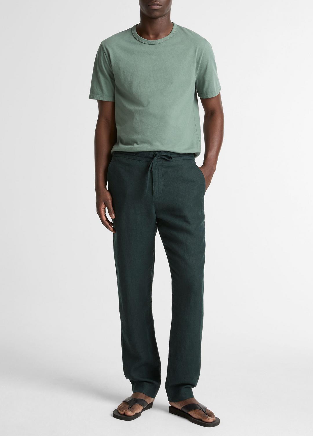 VINCE Popular - Garment Dye Cotton T-Shirt in Short Sleeve