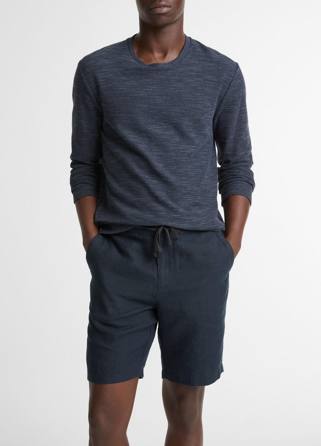 VINCE Premium - Double-Knit Cotton-Blend Long-Sleeve Shirt in Long Sleeve