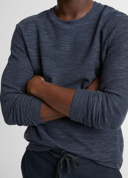 VINCE Premium - Double-Knit Cotton-Blend Long-Sleeve Shirt in Long Sleeve