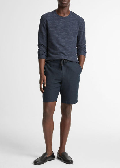 VINCE Premium - Double-Knit Cotton-Blend Long-Sleeve Shirt in Long Sleeve