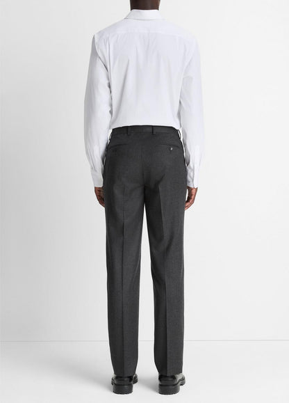 VINCE Smart Buy - Wool-Silk Flannel Classic Pant in Trousers