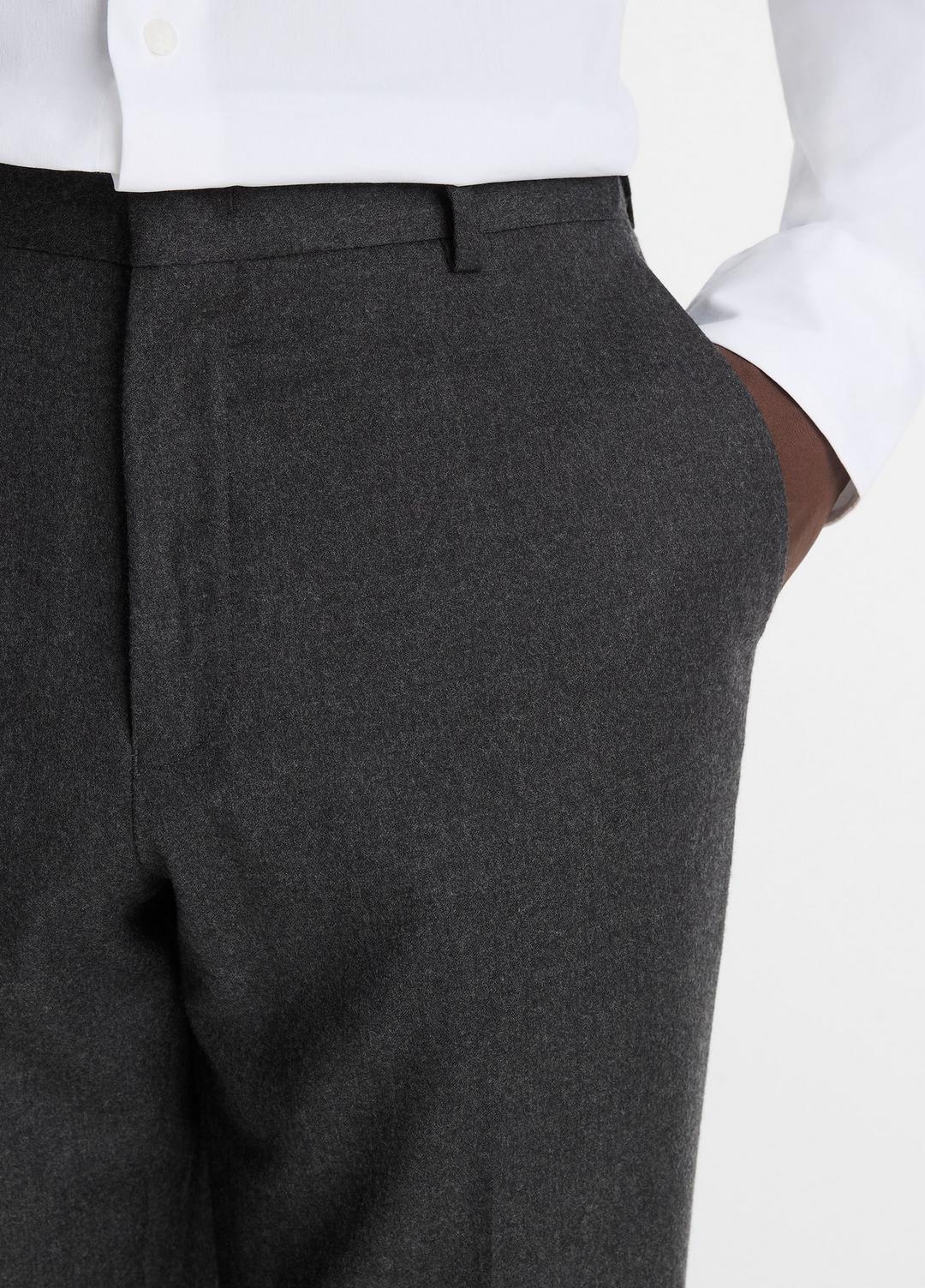 VINCE Smart Buy - Wool-Silk Flannel Classic Pant in Trousers