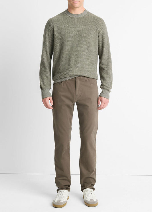 VINCE Recommended - Dylan Slim 5-Pocket Peached Stretch-Cotton Pant in Trousers