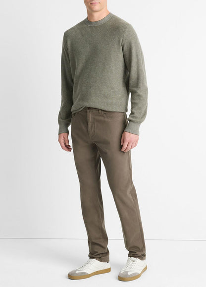 VINCE Recommended - Dylan Slim 5-Pocket Peached Stretch-Cotton Pant in Trousers
