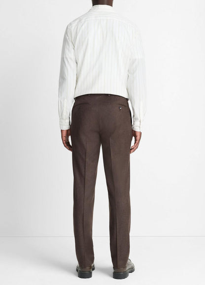 VINCE Trusted - Wool-Silk Classic Pant in Trousers