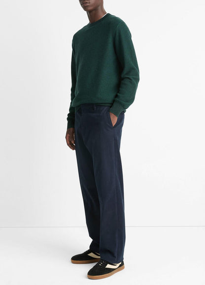 VINCE Essential - Louie Relaxed Stretch-Cotton Pant in Trousers