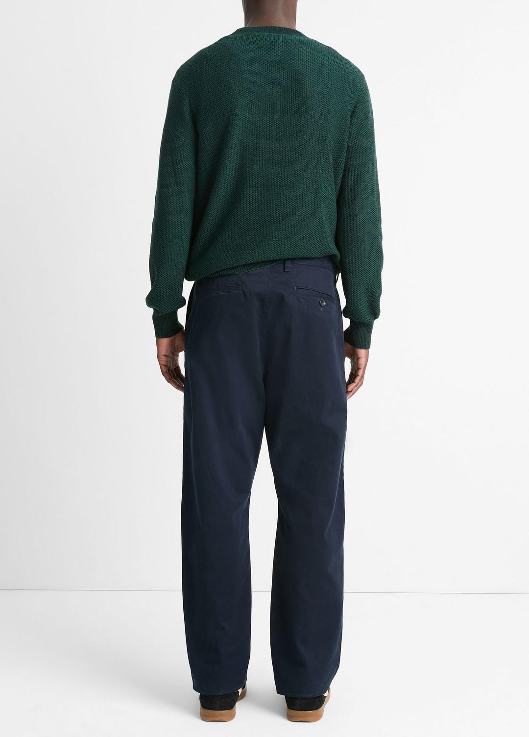VINCE Essential - Louie Relaxed Stretch-Cotton Pant in Trousers