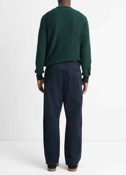 VINCE Essential - Louie Relaxed Stretch-Cotton Pant in Trousers