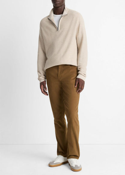 VINCE Deals - Dylan Slim 5-Pocket Peached Stretch-Cotton Pant in Trousers
