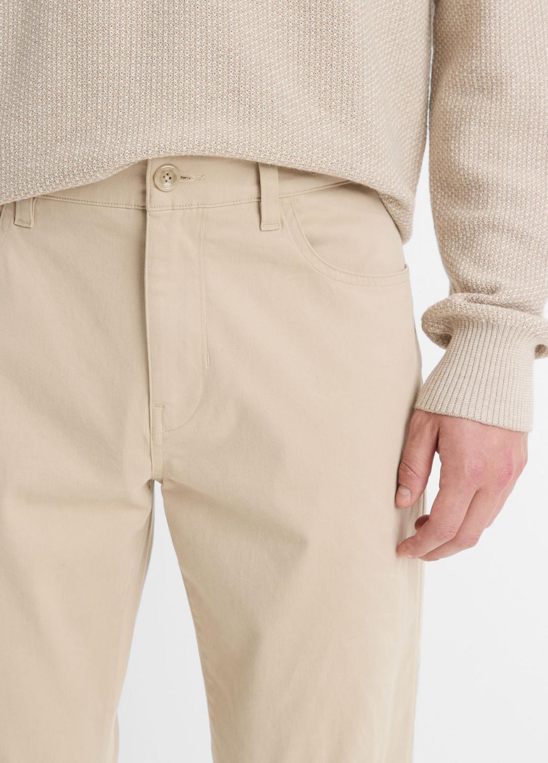 VINCE Best Seller - Dylan Slim 5-Pocket Peached Stretch-Cotton Pant in Trousers