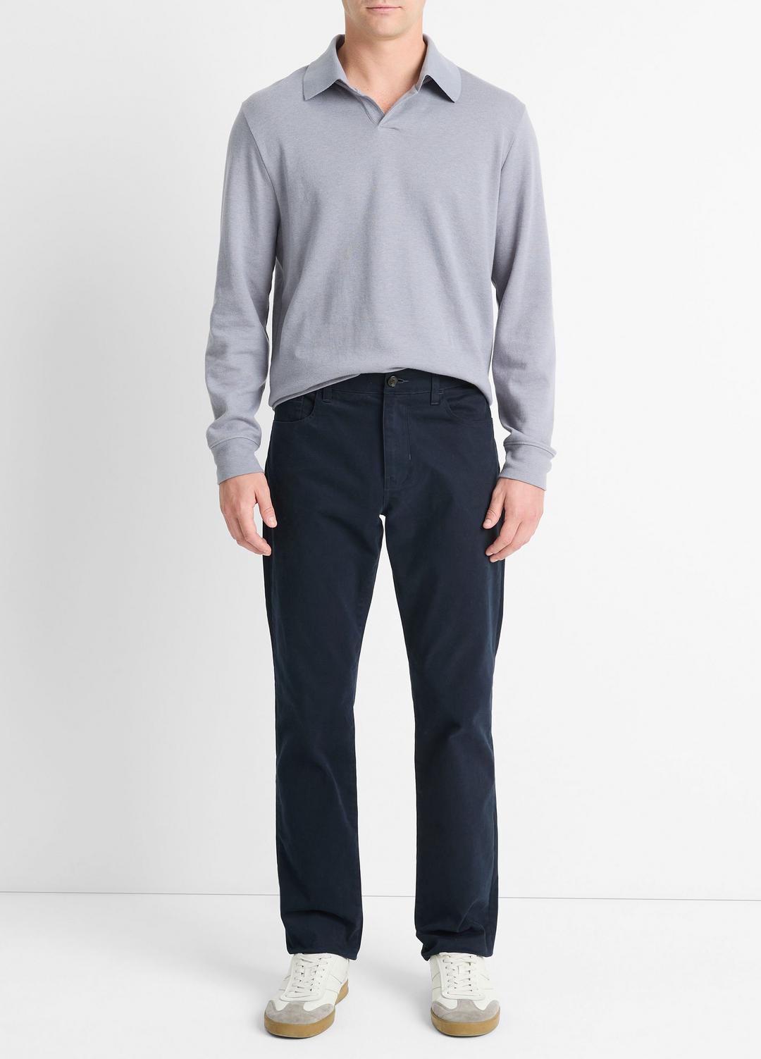VINCE Smart Buy - Dylan Slim 5-Pocket Peached Stretch-Cotton Pant in Trousers