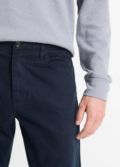 VINCE Smart Buy - Dylan Slim 5-Pocket Peached Stretch-Cotton Pant in Trousers