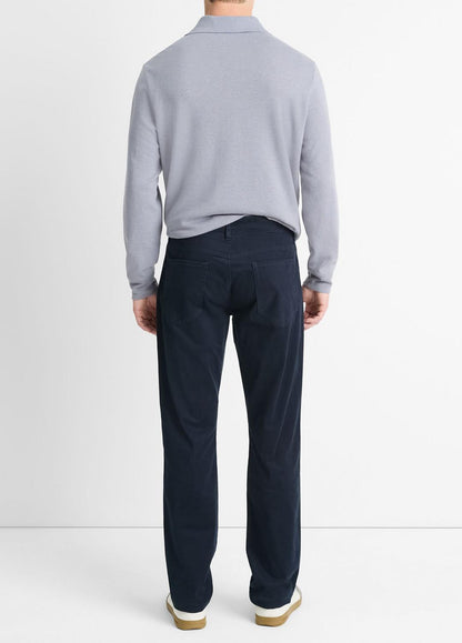 VINCE Smart Buy - Dylan Slim 5-Pocket Peached Stretch-Cotton Pant in Trousers