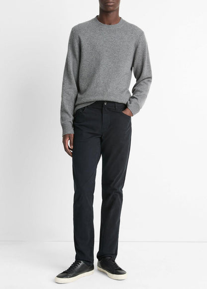 VINCE Discount - Dylan Slim 5-Pocket Peached Stretch-Cotton Pant in Trousers
