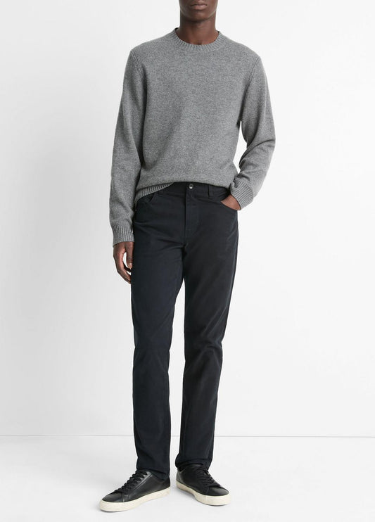VINCE Discount - Dylan Slim 5-Pocket Peached Stretch-Cotton Pant in Trousers