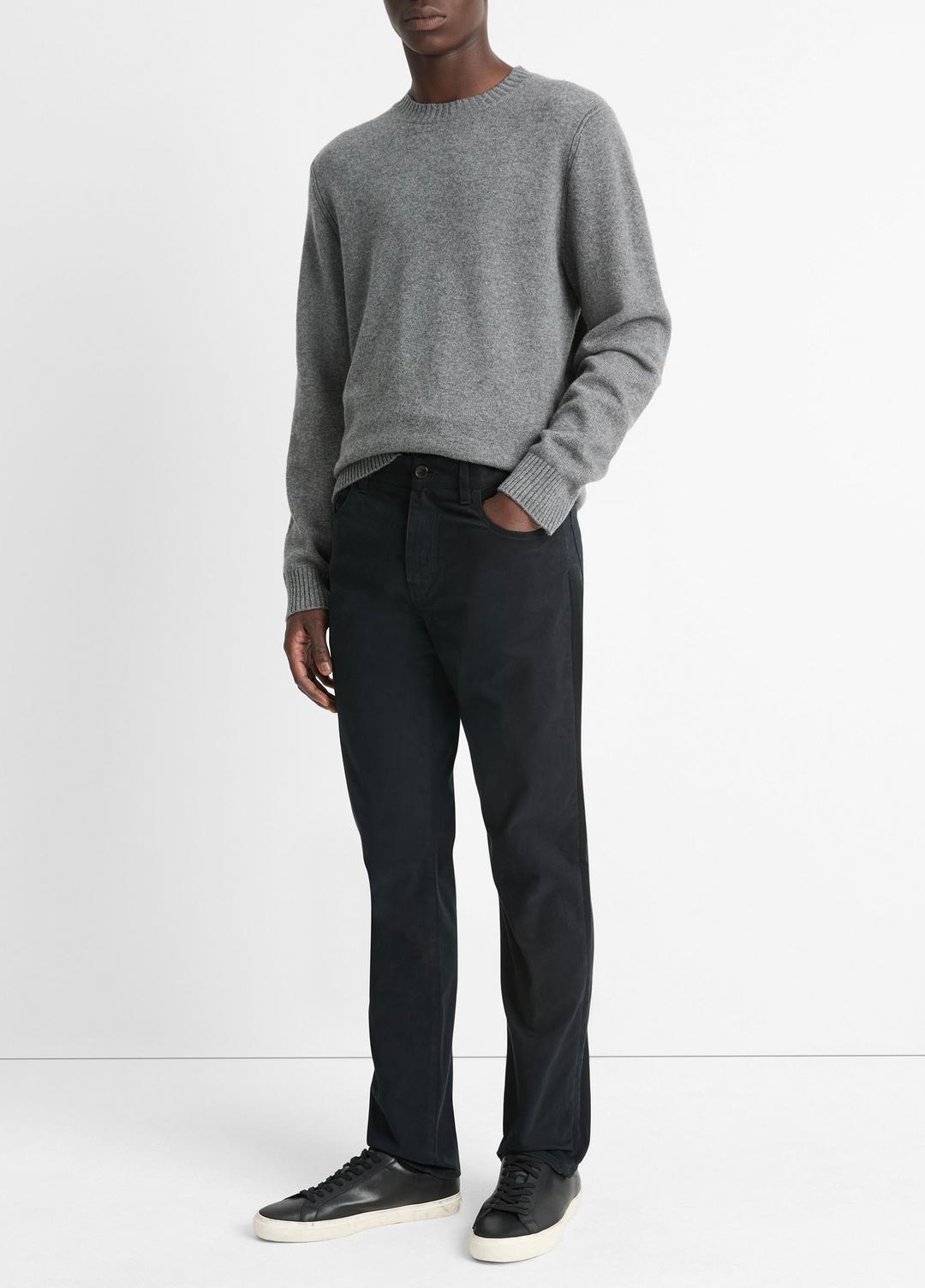 VINCE Discount - Dylan Slim 5-Pocket Peached Stretch-Cotton Pant in Trousers