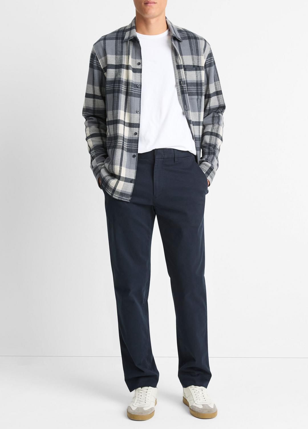 VINCE Popular - Owen Athletic Stretch-Cotton Pant in Trousers