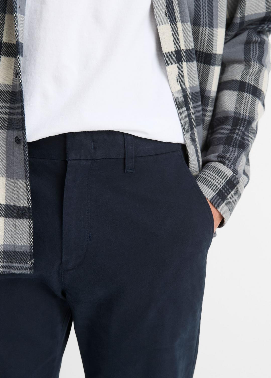 VINCE Popular - Owen Athletic Stretch-Cotton Pant in Trousers