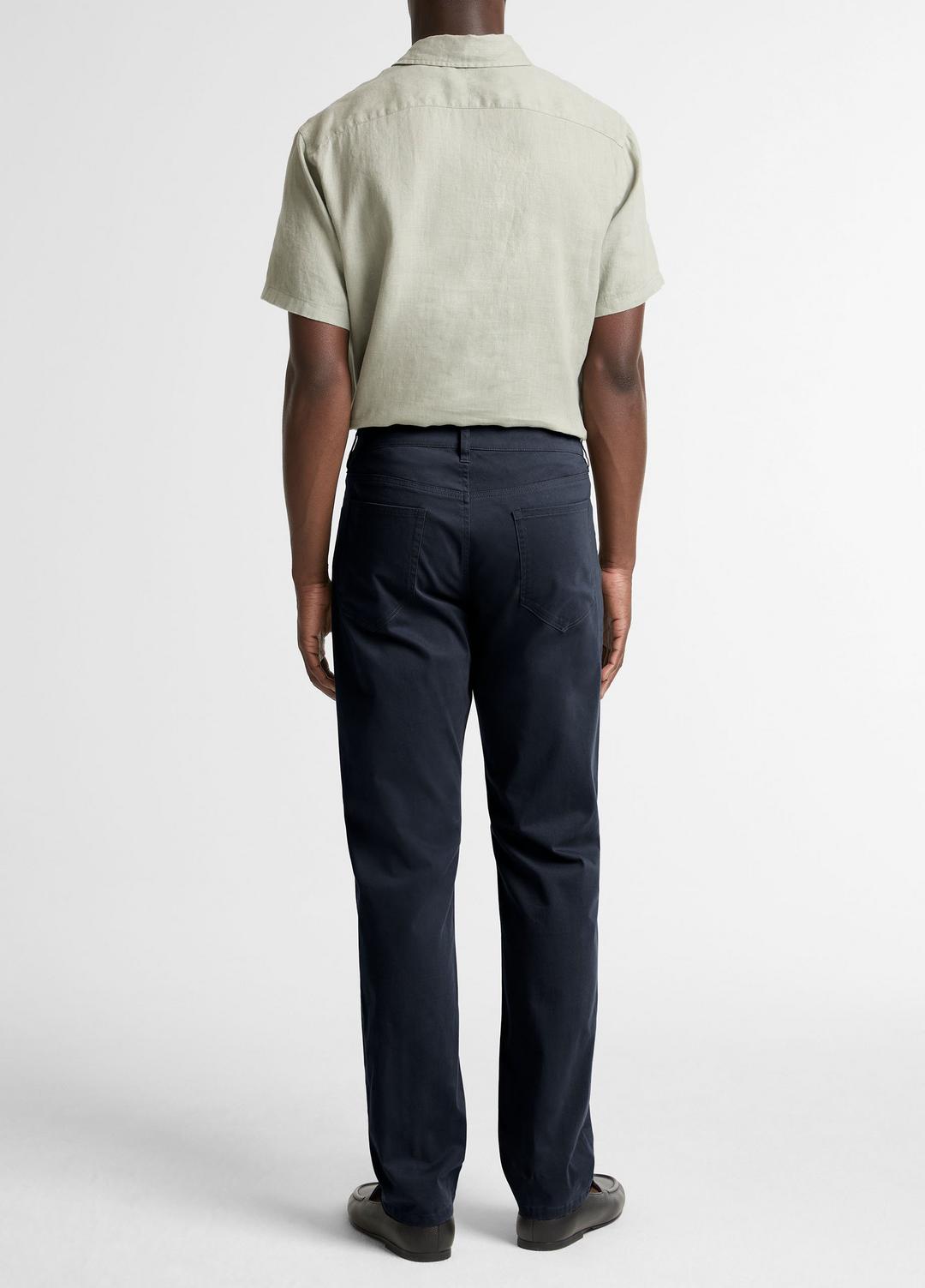 VINCE Discount - Dylan Slim 5-Pocket Cotton Sateen Pant in Trousers