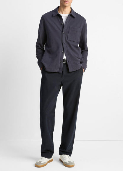 VINCE Popular - Heavy Sueded Cotton Shirt Jacket in Shirt Jackets